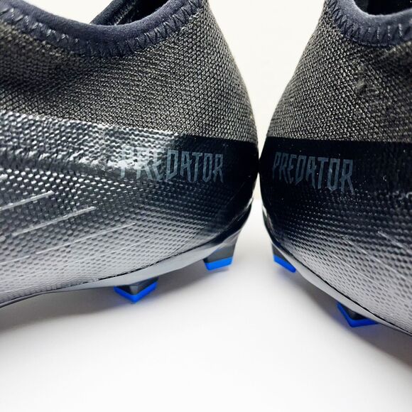 NEW Adidas Predator Edge .3 Laceless FG Soccer Cleats Black Shoes Mens Sz 6.5 - Picture 6 of 8